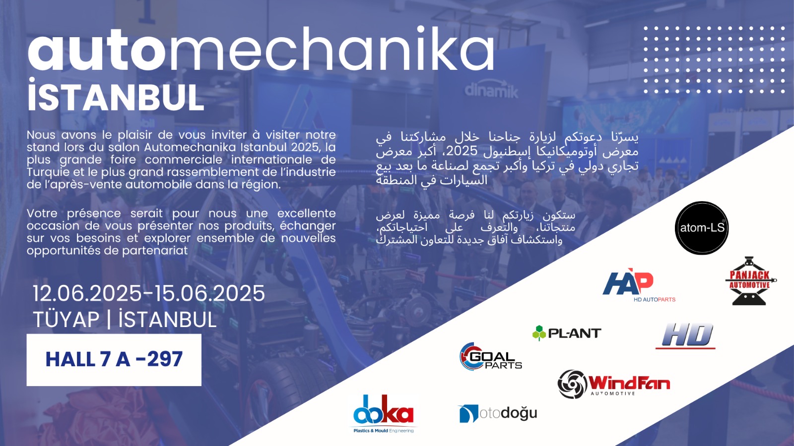 Doka Plastik ve Kalıp Mühendisliği, Automechanika İstanbul 2025'te Yenilikçi Ürünleriyle Göz Dolduracak